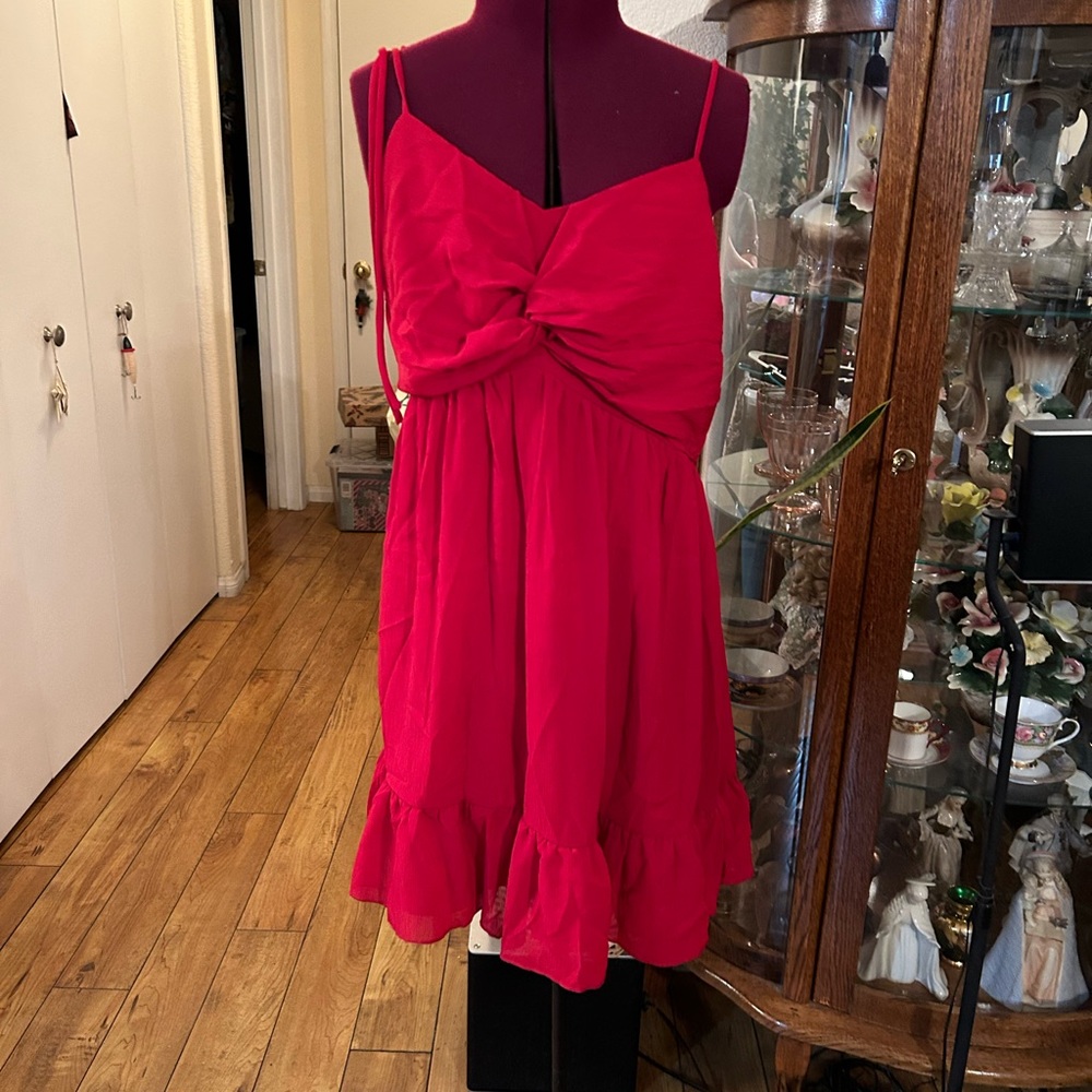 NWT Red Cider Dress With Tags - Picture 2 of 6